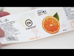 Этикетка бутылки с вином Этикетка с мокрым клеем для водонепроницаемой упаковки с индивидуальным круглым свитком