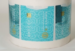 эффект шелкового экрана для этикетки