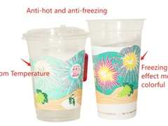 Изменения цвета при температуре, специальные чернила