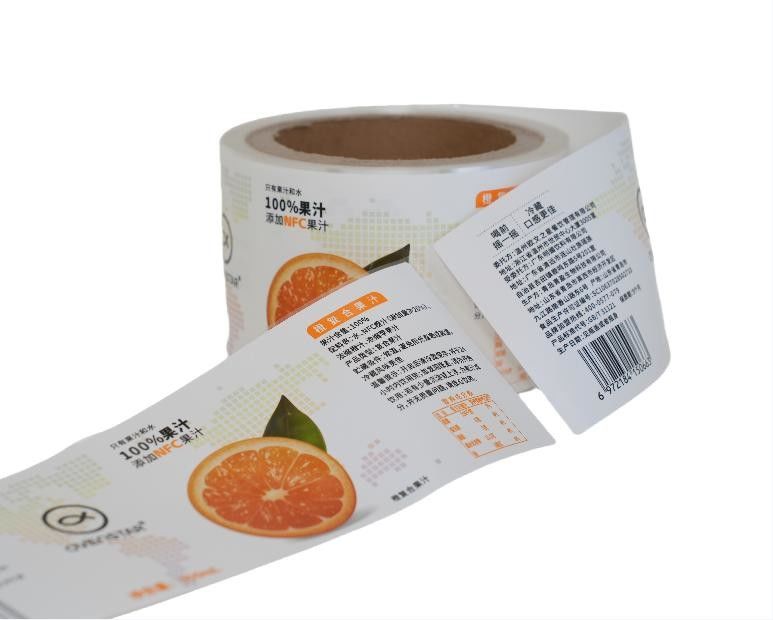 Этикетка бутылки с вином Этикетка с мокрым клеем для водонепроницаемой упаковки с индивидуальным круглым свитком