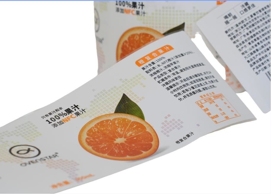 Этикетка бутылки с вином Этикетка с мокрым клеем для водонепроницаемой упаковки с индивидуальным круглым свитком