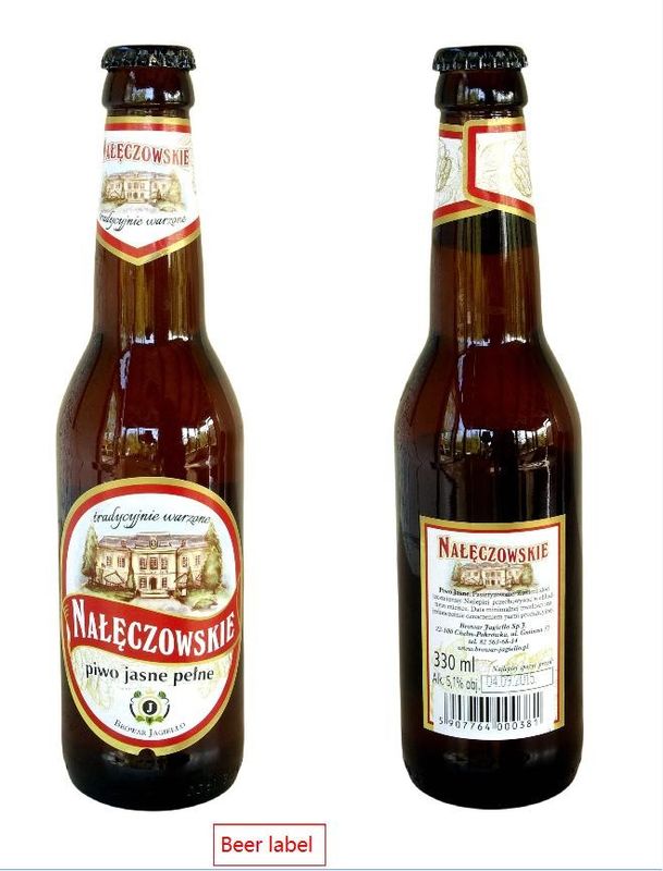 Напитки для бутылок пива, упаковка по рулонам или листам, время доставки обычно 5-7 дней.