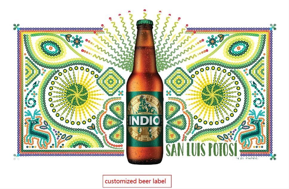 Напитки для бутылок пива, упаковка по рулонам или листам, время доставки обычно 5-7 дней.