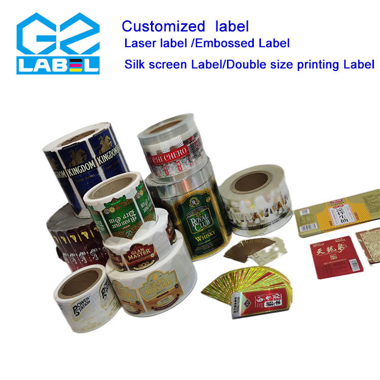 Бумажная пивная бутылка с глянцевой отделкой Изготовлена из бумаги, которую легко наносить и снимать