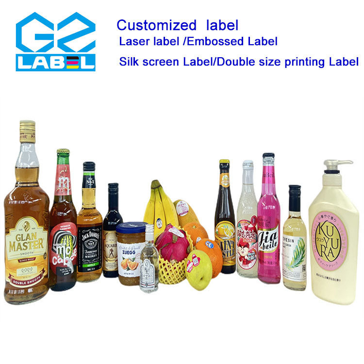 Бумажная пивная бутылка с глянцевой отделкой Изготовлена из бумаги, которую легко наносить и снимать