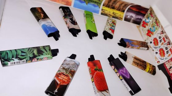 Водонепроницаемая Название Этикетки Наклейки для печати Виниловый резка наклеенная этикетка