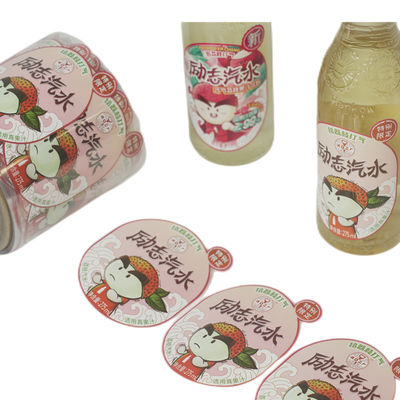 Этикетка для клеевого крепления на бутылку с водой